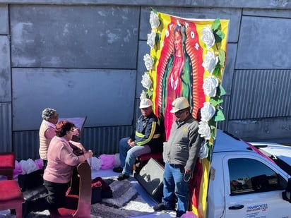 Fieles creyentes participaron en la 'Peregrinación Guadalupana 2023'