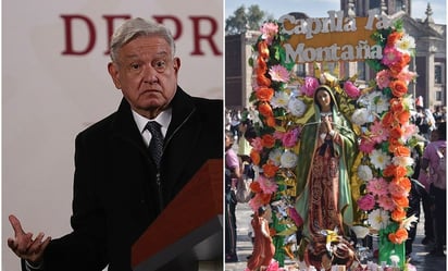 AMLO: Virgen de Guadalupe es el símbolo que más une a México, y después Benito Juárez