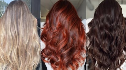 Los tintes de cabello más elegantes para la temporada invernal están aquí: Renueva tu imagen y deja que tu melena hable por sí sola.