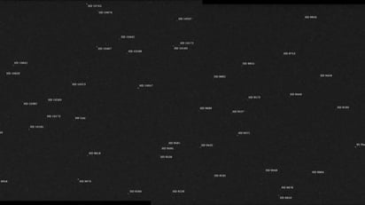 La sonda de asteroides de la NASA toma la primera imagen y revela un campo de estrellas