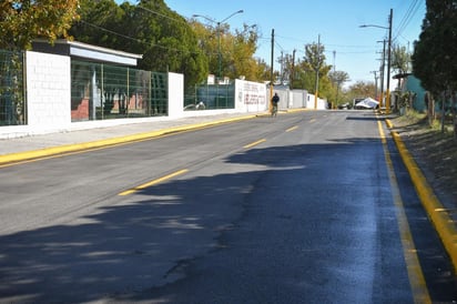 Recarpetean y señalizan la colonia San Joaquín 