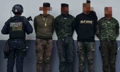 Fuerzas federales y estatales detienen a 4 integrantes de grupo armado en Tierra Caliente