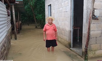 Lluvias por frente frío 16 dejan 177 viviendas afectadas en Chiapas