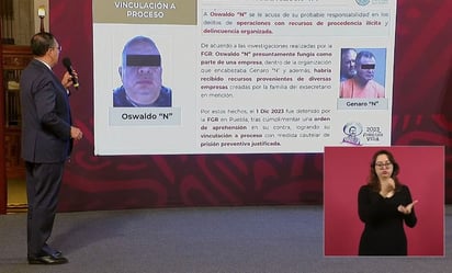 Destacan en la mañanera vinculación a proceso de tío de Genaro García Luna por probable delincuencia organizada