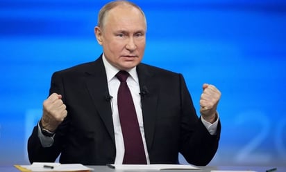 Putin asegura que la guerra en Ucrania va a continuar hasta que Rusia alcance sus objetivos