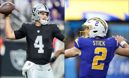 NFL: ¿A qué hora y dónde ver Las Vegas Raiders vs Los Ángeles Chargers?