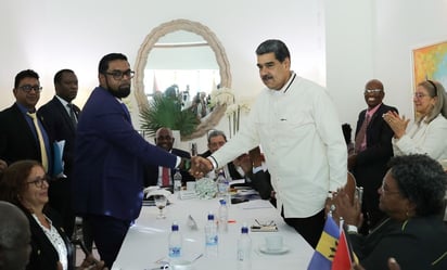 Venezuela y Guyana acuerdan no usar la fuerza en la controversia por el Esequibo