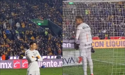 Luis Ángel Malagón y su pelea con la afición de Tigres durante el partido