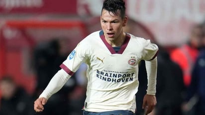 'Chucky' Lozano regresó al cien a los entrenamientos del PSV