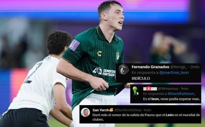 Tunden al León en redes tras su eliminación del Mundial de Clubes