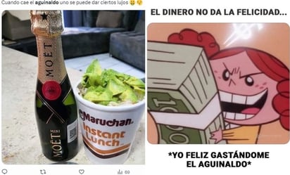 ¡Ya cayó el aguinaldo! Cibernautas crean los mejores memes tras recibir el pago más esperado del año