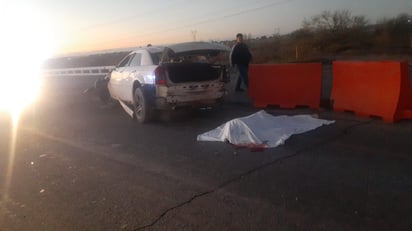 Agente estatal muere en fatal volcadura en la carretera 57