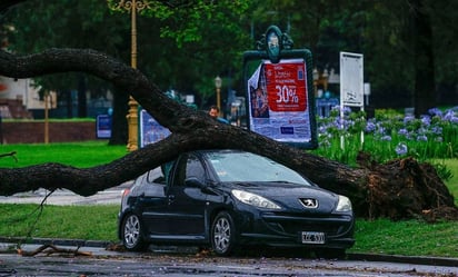 Temporal de viento y lluvia deja 13 muertos en Argentina