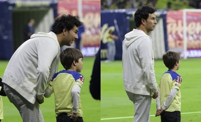 América vs Tigres: Checo Pérez está en el estadio Azteca para ver la final de la Liga MX