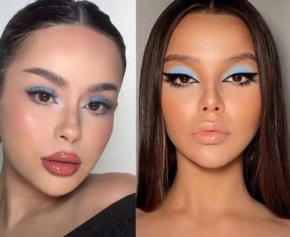 Sombra de ojos azul pastel: 6 ideas para lucir esta tendencia: Este tono es perfecto tanto para un brunch informal con amigas como para una velada glamorosa con tu cita.