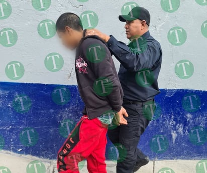 Joven fue detenido por consumo de 'Cristal' en la colonia Ejidal de Monclova