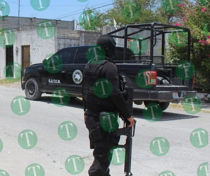 GATE hace operativo en la colonia Independencia de Monclova