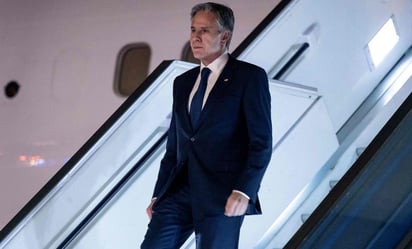 Antony Blinken llega a México para reunión con López Obrador por tema migratorio