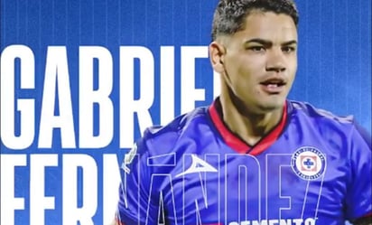 Cruz Azul anunció a Gabriel Fernández de manera oficial como tercer refuerzo