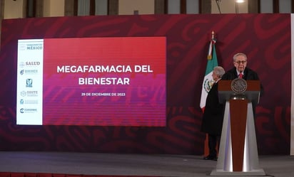 Este es el objetivo de la 'Megafarmacia del Bienestar' aun con 97% de abasto, según Jorge Alcocer