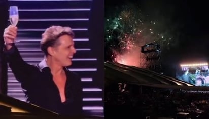 Entre fuegos artificiales y sus mejores éxitos, Luis Miguel cierra su gira y el año en Cancún