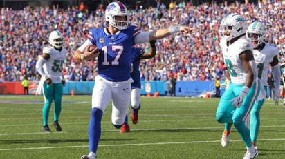 Bills y Dolphins jugarán en horario estelar en la Semana 18