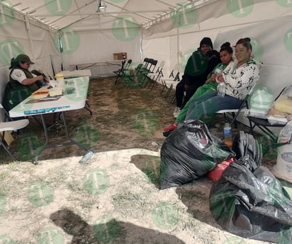 Operativo y retención de migrantes en Centro de Rescate y Procesamiento de Migrantes; pocos cruzan