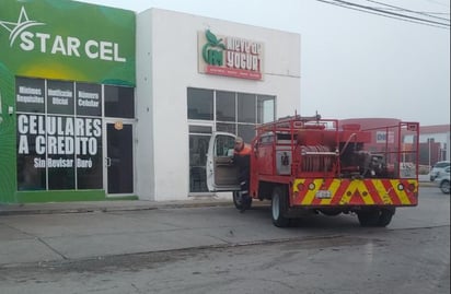 Cortocircuito en un local movilizó a los bomberos