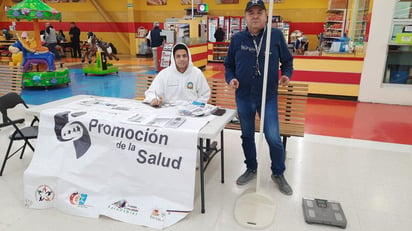 Promoción de hábitos saludables se realiza en centros comerciales de Piedras Negras