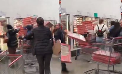 ¡Se pasaron de rosca! Clientes de Costco le quitan famoso pan de Día de Reyes a revendedora: VIDEO