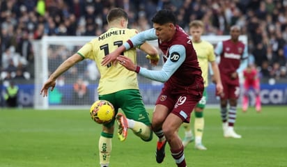 El West Ham y Edson Álvarez sufrieron en la FA Cup ante el Bristol City