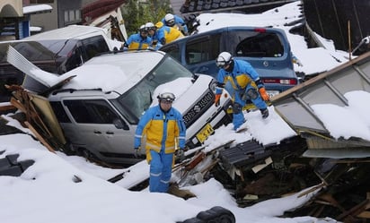 Nuevo sismo sacude Japón, con el mismo epicentro que el del 1 de enero