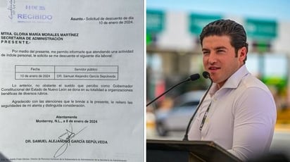 Pide Samuel permiso para ir al registro de Álvarez Máynez 