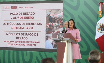 Avanza reconstrucción en Acapulco y Coyuca de Benítez tras impacto de Otis, asegura Ariadna Montiel