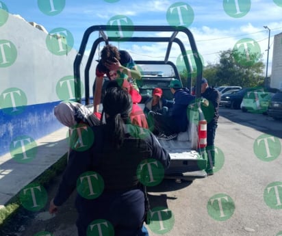 Operativo policial en el sector Oriente de Monclova resulta en la detención de cinco pandilleros