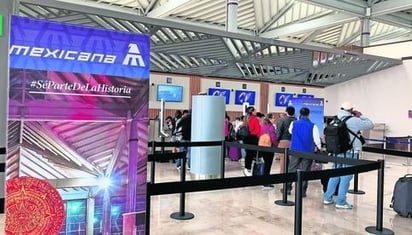 Vuelo en Mexicana: retraso de 3 horas, pero con frutilupis