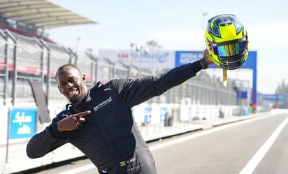 Usain Bolt corrió sobre el GENBETA de la Fórmula E en el Autódromo Hermanos Rodríguez