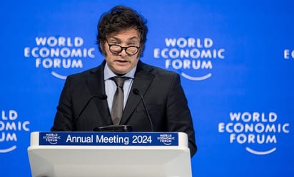 Milei advierte que 'Occidente está en peligro' por el socialismo en el Foro de Davos