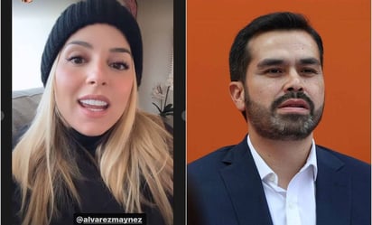 Mariana Rodríguez va con Álvarez Máynez en su cierre de precampaña en NL