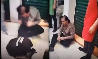 Detienen y golpean a presunto pedófilo en mercado de San Luis Potosí