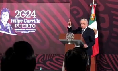 AMLO interrumpe conferencia mañanera por alerta de sismo