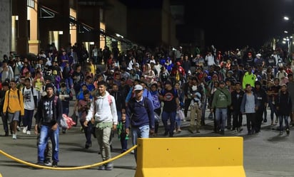 Parte de Honduras hacia EU primera caravana de migrantes en 2024