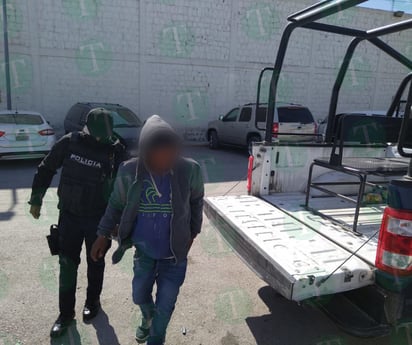 Hombre fue detenido por alteración del orden público en la Chinameca