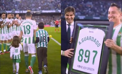 Así fue la emotiva despedida de Andrés Guardado con el Betis