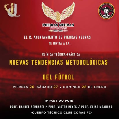 Invitan a curso teórico y práctico de fútbol