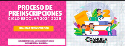 SEP anuncia las próximas pre-inscripciones