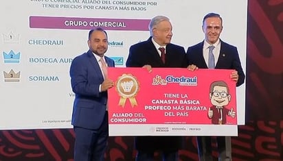 Profeco reconoce a Chedraui como 'el ganador' por ofrecer la canasta básica con precios más bajos