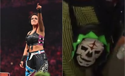 Bayley, luchadora de la WWE y ganadora del Royal Rumble homenajea a 'La Parka'