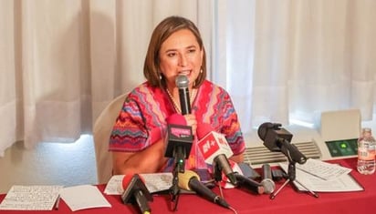 Reta Xóchitl Gálvez a AMLO a revelar estados financieros de las empresas de Amílcar Olán