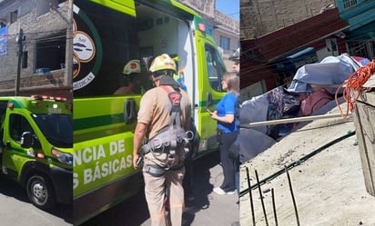 Reportan que empleado del Congreso se electrocuta por colocar propaganda en Ecatepec